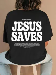 Baskılı Kadın T-shirt - Siyah