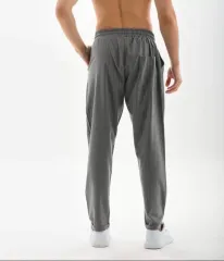 Unisex Çizgili Eşofman Altı - Füme