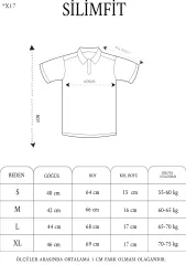 Erkek Yakalı Slim Fit Dokuma Çizgili T-Shirt - Mavi