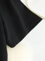 Kadın Beyaz ''I've Got Your Back'' Grafik Tişört - Eğlenceli Çubuk Tasarımlı Oversize Günlük Kısa Kollu Tişört, Polyester Örgü, Yuvarlak Yaka, İlkbahar ve Yaz için Mükemmel, Günlük Giyim Tişört | Eğlenceli Tasarım | Polyester Kumaş- Siyah