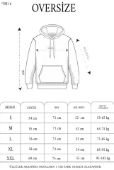 3 İplik Pamuklu Unisex Kapşonlu Sweetshirt - Gri