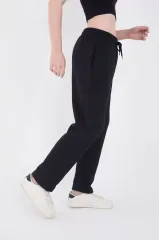 Unisex Üç İplik Basic Eşofman Pantolon - Lacivert