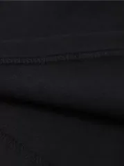 SPACEBALLS Erkek Baskılı Oversize Bisiklet Yaka T-shirt - Siyah